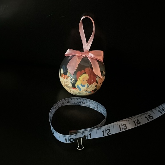 Disney Store Christmas ball ornament shatterproof round Bambi thumper flower - Picture 7 of 7